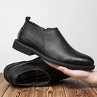 Men's Genuine Leather Casual Business Chelsea Boots - True-Deals-Club