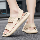 Summer Soft-Sole Platform Slides: Unisex Beach Sneaker Sandals - true-deals-club