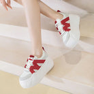 8cm Platform Fashion Loafers: Spring/Summer Trendy Lace-ups - true-deals-club
