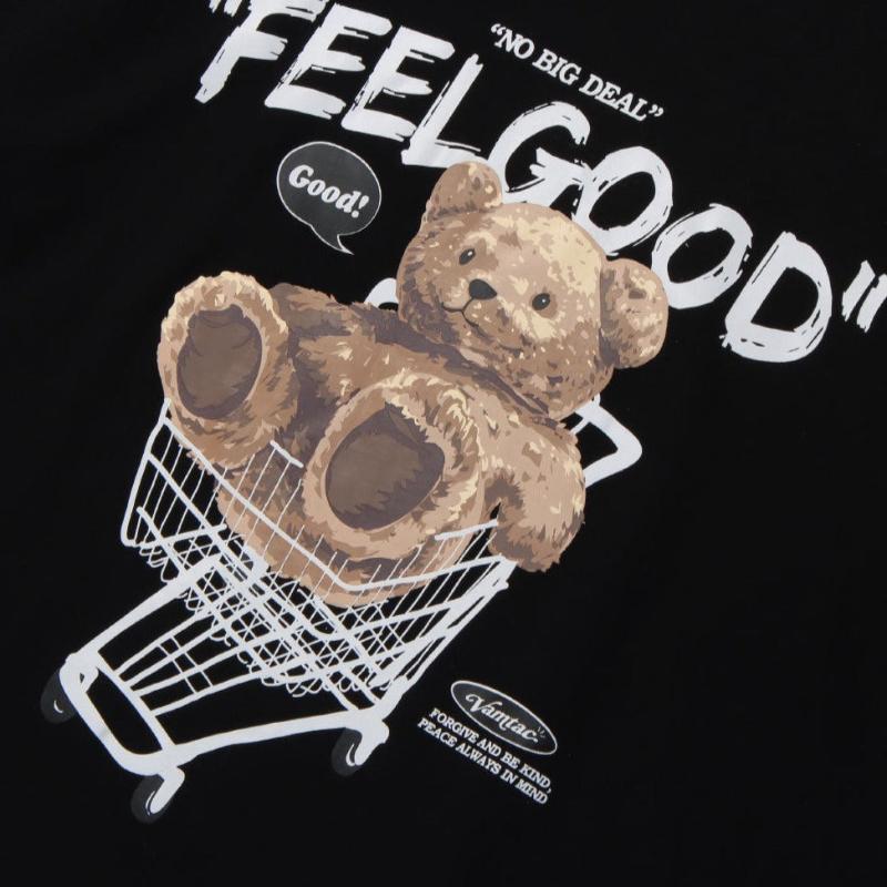 Feel Good T shirt - Graphic Print Short Sleeve Tee for Men - true-deals-club