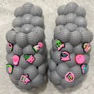 Bubble Slippers - Summer Slides with Charms For Women