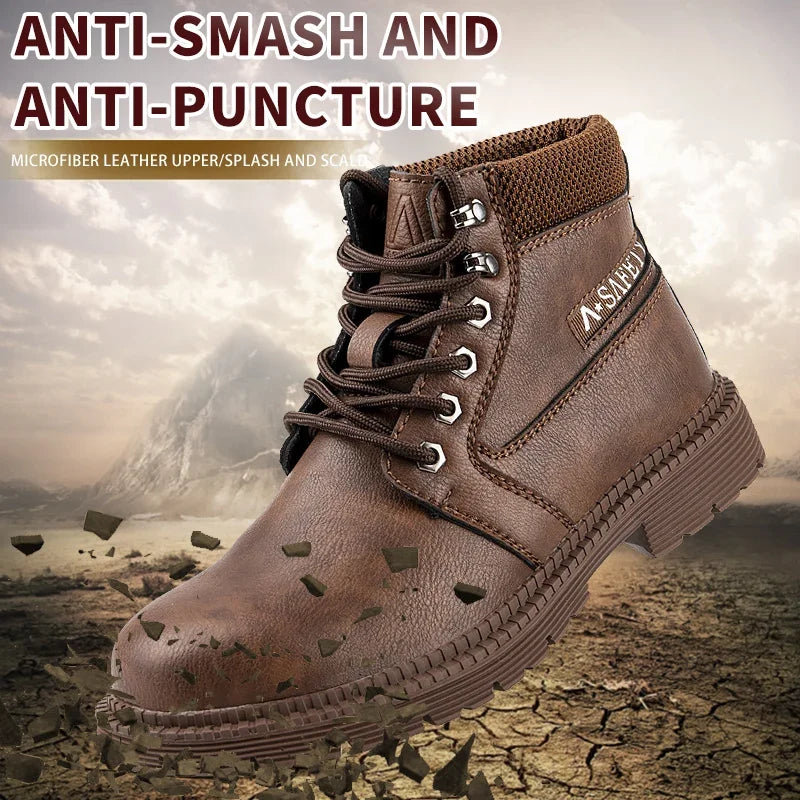 Versatile Protection: Steel Toe Work Boots for Multiple Environments - true-deals-club