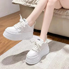 white platform sneakers - true-deals-club