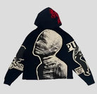 Mummy Hoodie Y2K Retro Mummy Print Oversized - true-deals-club