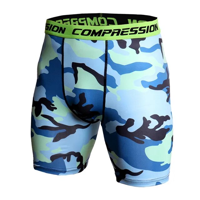 Camouflage Compression Shorts for Men - true-deals-club