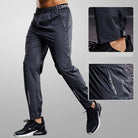 Quick Drying Men's Sport Pants: Zipper Pockets, Fitness - True-Deals-Club