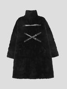 long black faux fur coat - true-deals-club