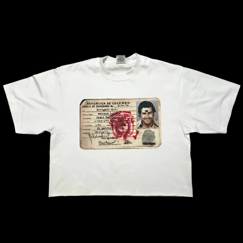 Pablo Escobar T-Shirt - El Patrón del Mal Oversized Tee - true deals club