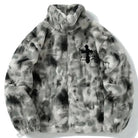 Men's Cotton Fur Fluffy Winter Fleece Coat - True-Deals-Club