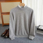 Sweater for Men | Men's 100% Wool Pullover Half-high Collar Sweater - true deals club