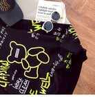 Thin Bear Embroidery Sweatshirt for Teen Girls - True-Deals-Club