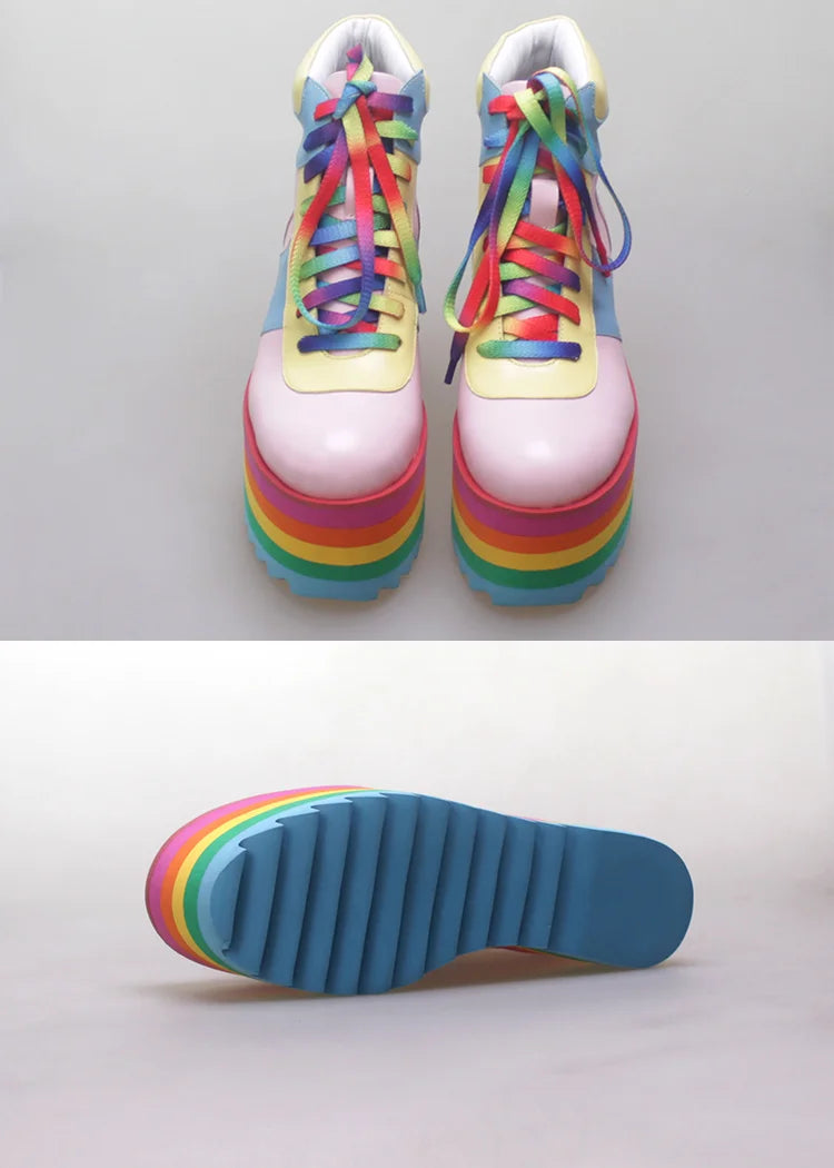 Rainbow Boots