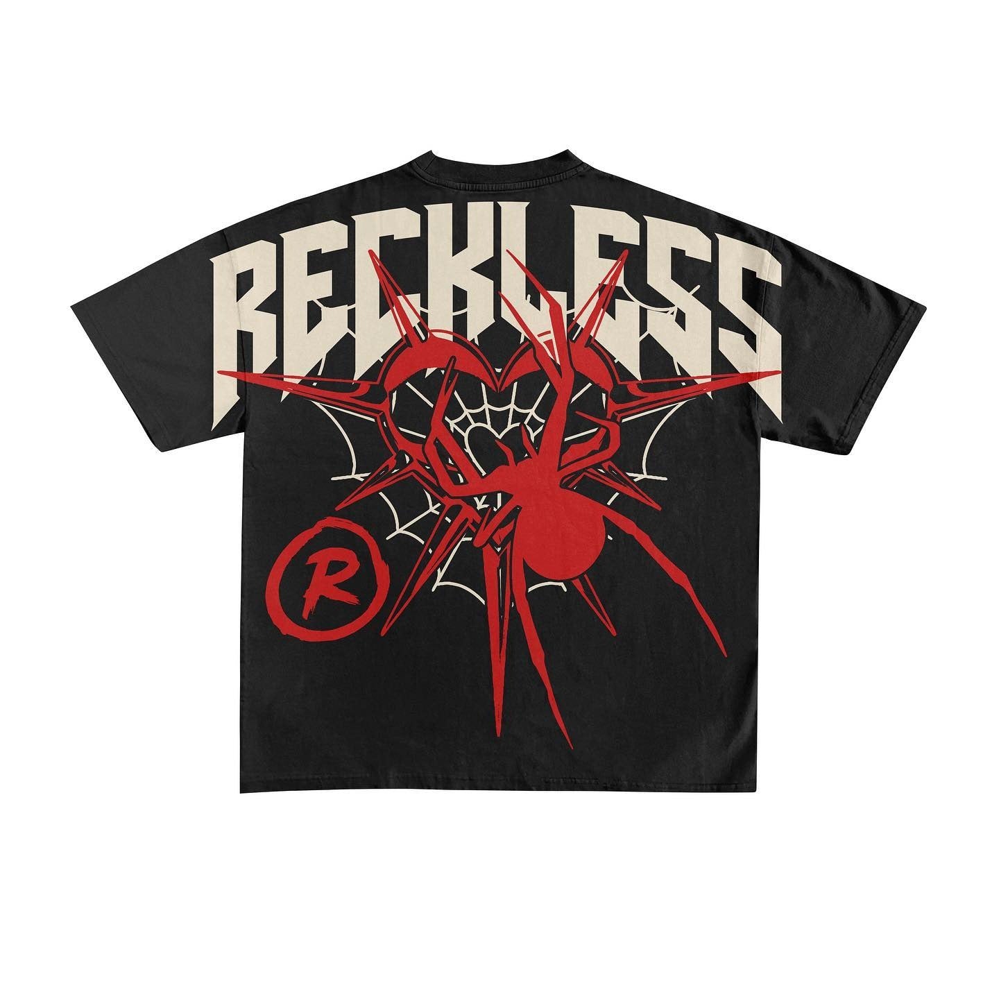 Reckless Graphic Print Cotton T-shirts for Men - true-deals-club