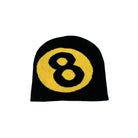 8 Ball 2-Sided Knitted Beanie - true-deals-club