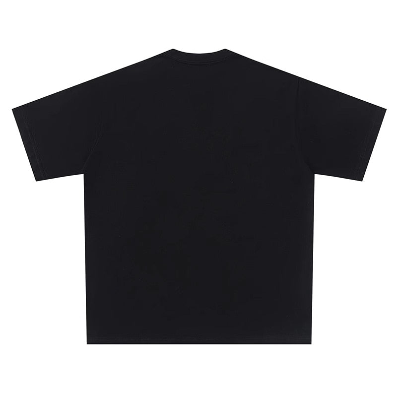 Men's Cotton Graphic Printed Loose T-shirts - true-deals-club