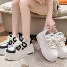 white platform sneakers - true-deals-club