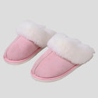 Faux Fur Suede Slippers for Women - true-deals-club