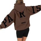 Printed Paris Hoodie for Women - true-deals-club