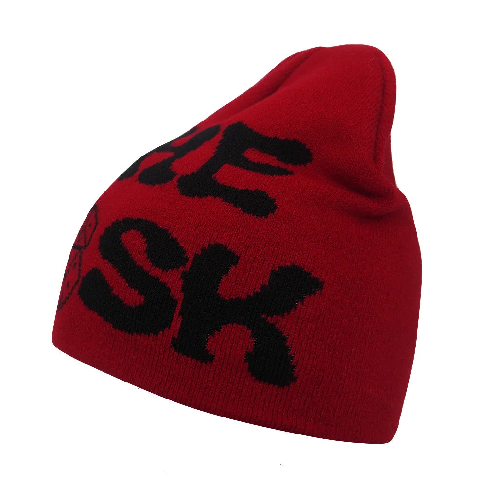 Kanye Letter Knitted Beanie - true-deals-club