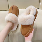 Winter Warmth Plush Platform Slippers for Women - True-Deals-Club