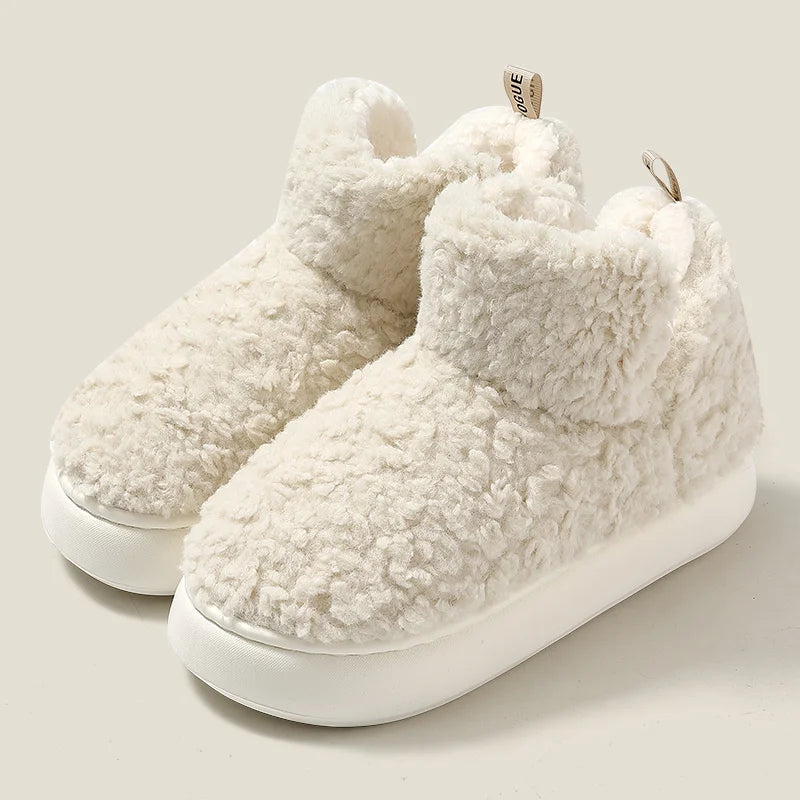 Fur Snow Boots Winter Platform Ankle Boots - true deals club