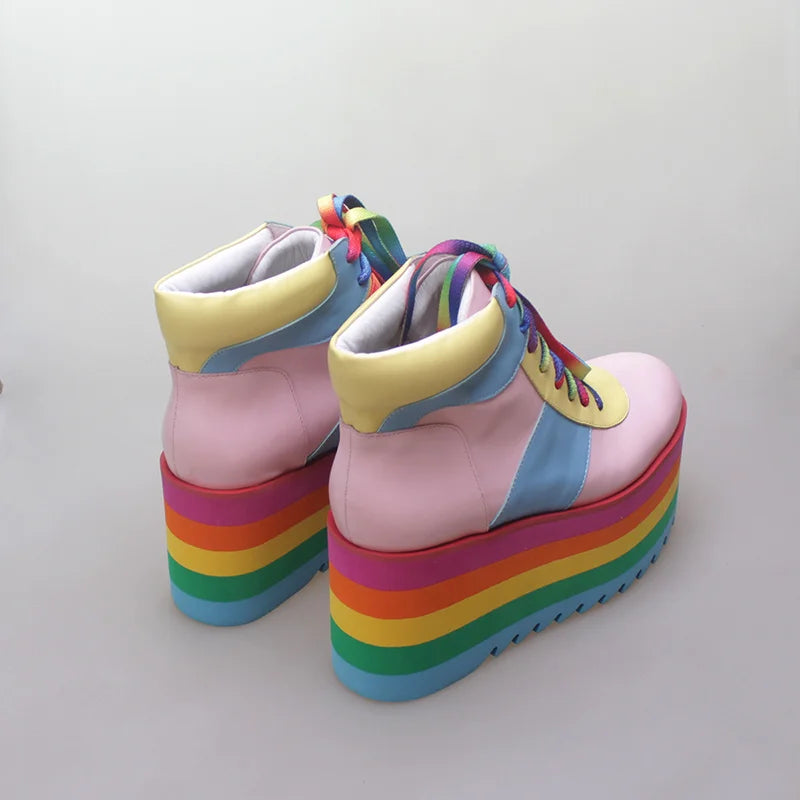 Rainbow Boots