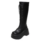 platform high heel boots - true-deals-club