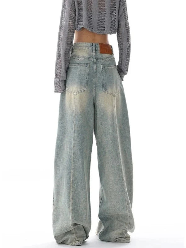 High Waisted Baggy Jeans Bliss for Women - true-deals-club