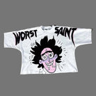 Worst Saint Graphic Tees - All Seasons Cotton T-shirts - true deals club