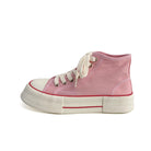 pink canvas sneakers - true deals club