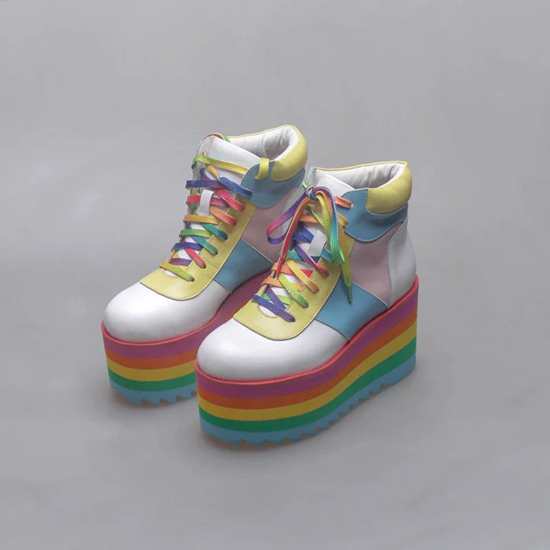 Rainbow Boots