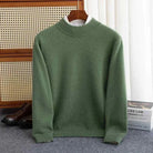 Sweater for Men | Men's 100% Wool Pullover Half-high Collar Sweater - true deals club