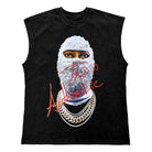 Gangsta T Shirt - Washed Tank Top for Men - true-deals-club