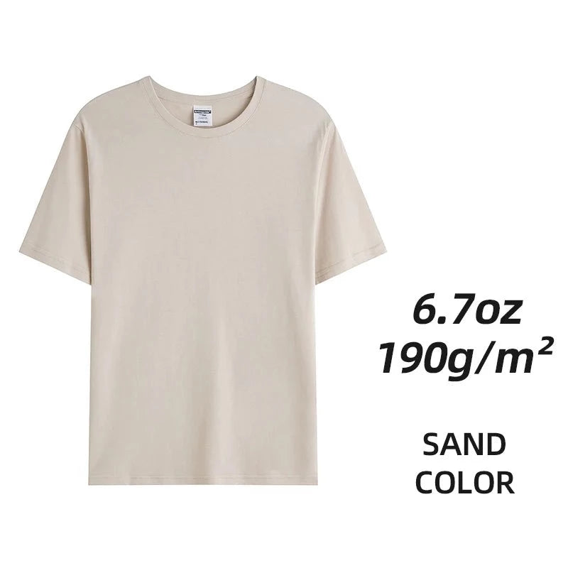 Unisex Combed Cotton Solid Uniform T-Shirts - true-deals-club