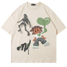 Oversized Graphic Tee - Heart for Men - true-deals-club