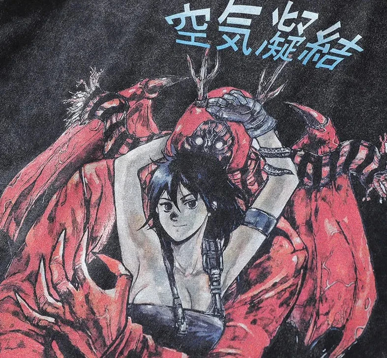 Anime T Shirts - Oversized Japanese Vintage Manga Tee for Men - true-deals-club