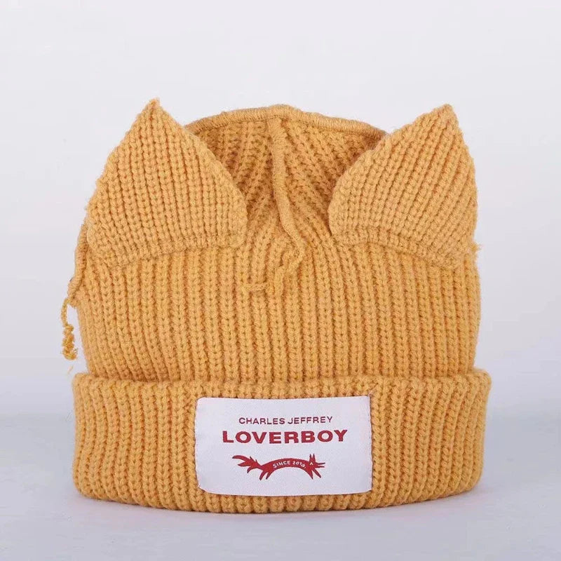 Loverboy Cat Ear Beanie - true deals club