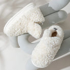 Platform Winter Fur Slippers for Women - Indoor/Outdoor - true-deals-club