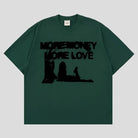 More Money More Love Cotton Oversized Graphic Tee for Men - true-deals-club