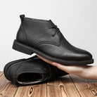Men's Genuine Leather Casual Business Chelsea Boots - True-Deals-Club