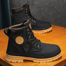 Winter Ready: Ankle Martin Boots - Leather Work Shoes - true-deals-club