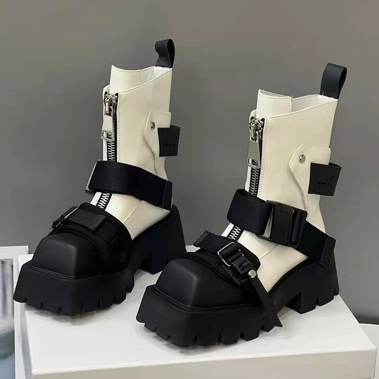 mid calf boots for women - true-deals-club