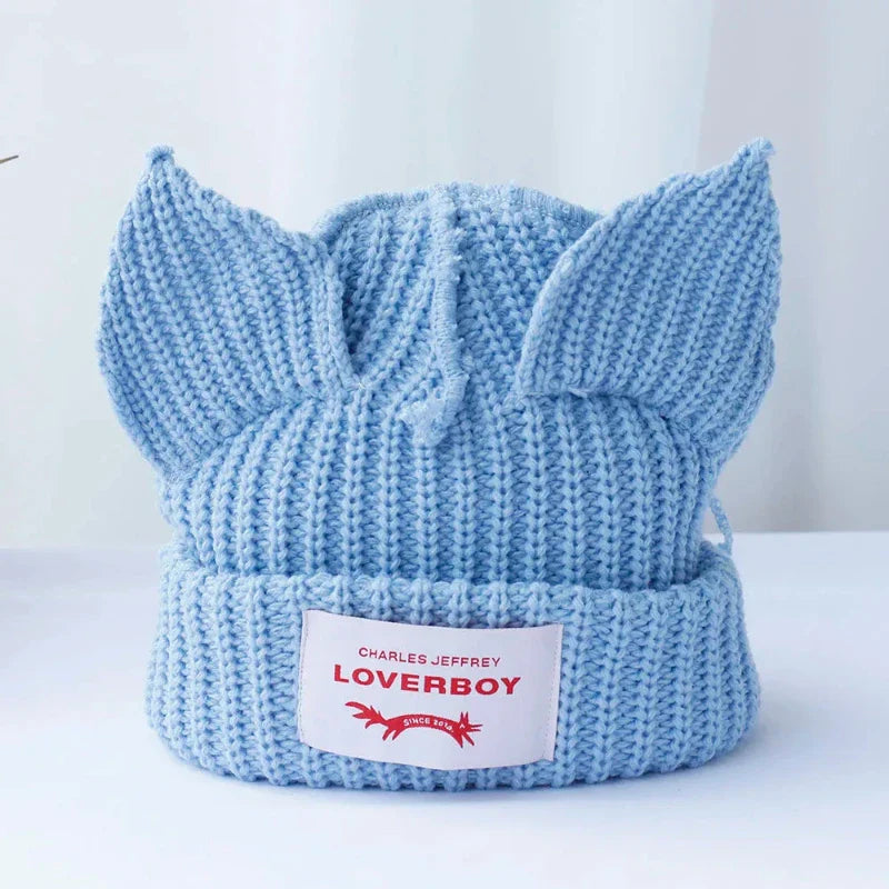 Loverboy Cat Ear Beanie - true deals club