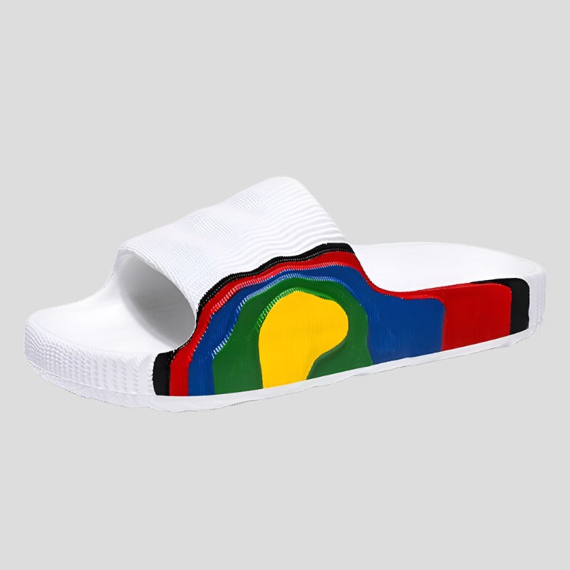 Graffiti Summer Slides for Men - true-deals-club