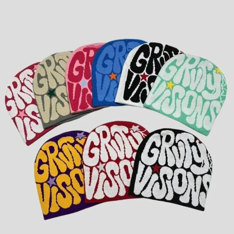 Gruty Visions Knitted Beanie - true-deals-club