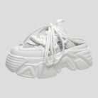 Sparkling Summer Chunky Wedged Sneakers - true-deals-club
