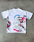 Retro Street Portrait Tee: Men's Oversized Top - true-deals-club