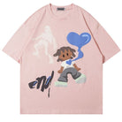 Oversized Graphic Tee - Heart for Men - true-deals-club