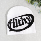 Aesthetic Wool Knit Filthy Beanie Hat - true-deals-club