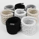 Dynamic Duo: 2PCS Thick Cotton Line Weaving Twisted Rope Shoelaces (120-160CM) - true-deals-club